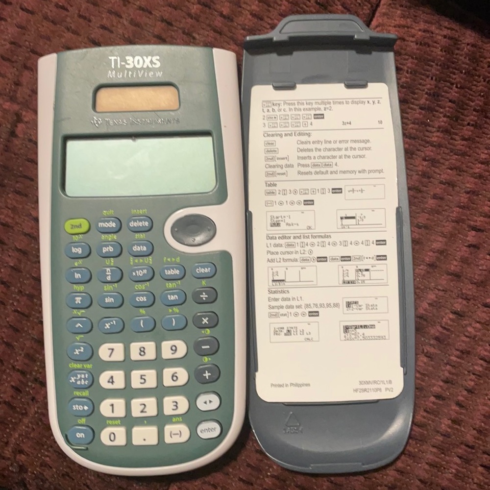 TI-30XS MultiView Texas Instruments